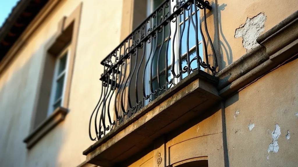 Détail architectural d'une façade ancienne typique d'un quartier de Blois