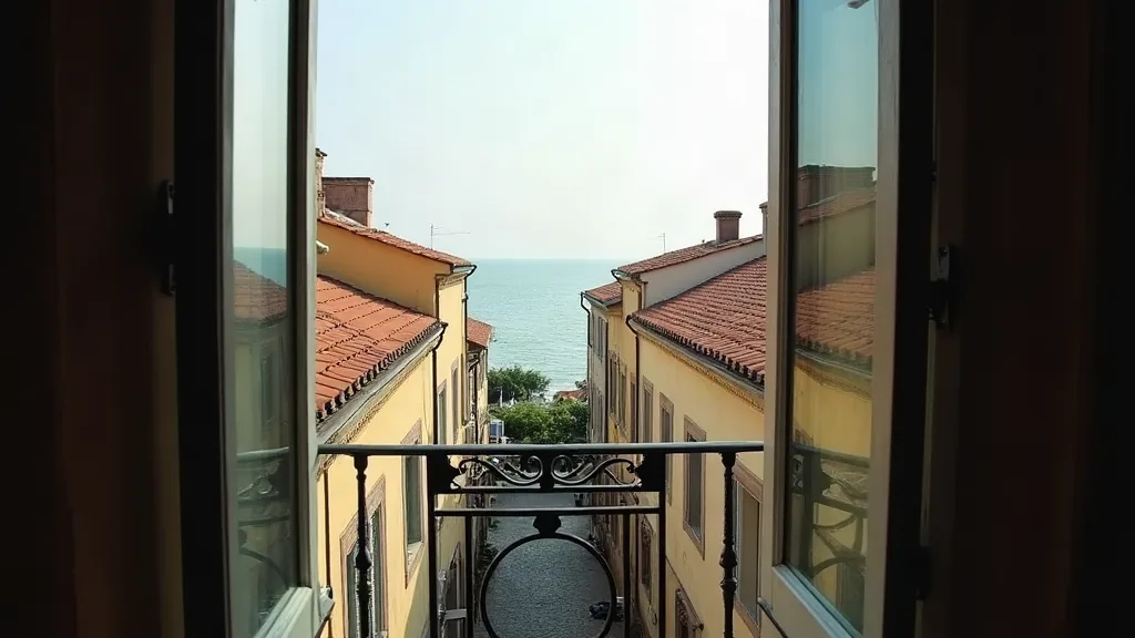 La Seyne-sur-Mer : quels quartiers éviter avant d'acheter ou de louer ? Vue depuis un appartement rénové sur une rue de bord de mer à La Seyne-sur-Mer