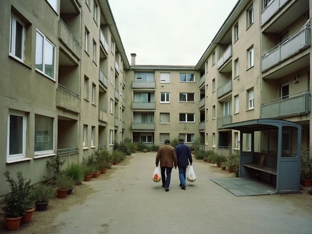 Quartiers à éviter à Aix-en-Provence : ce que révèle vraiment le terrain Immeuble résidentiel d'un quartier périphérique d'Aix-en-Provence