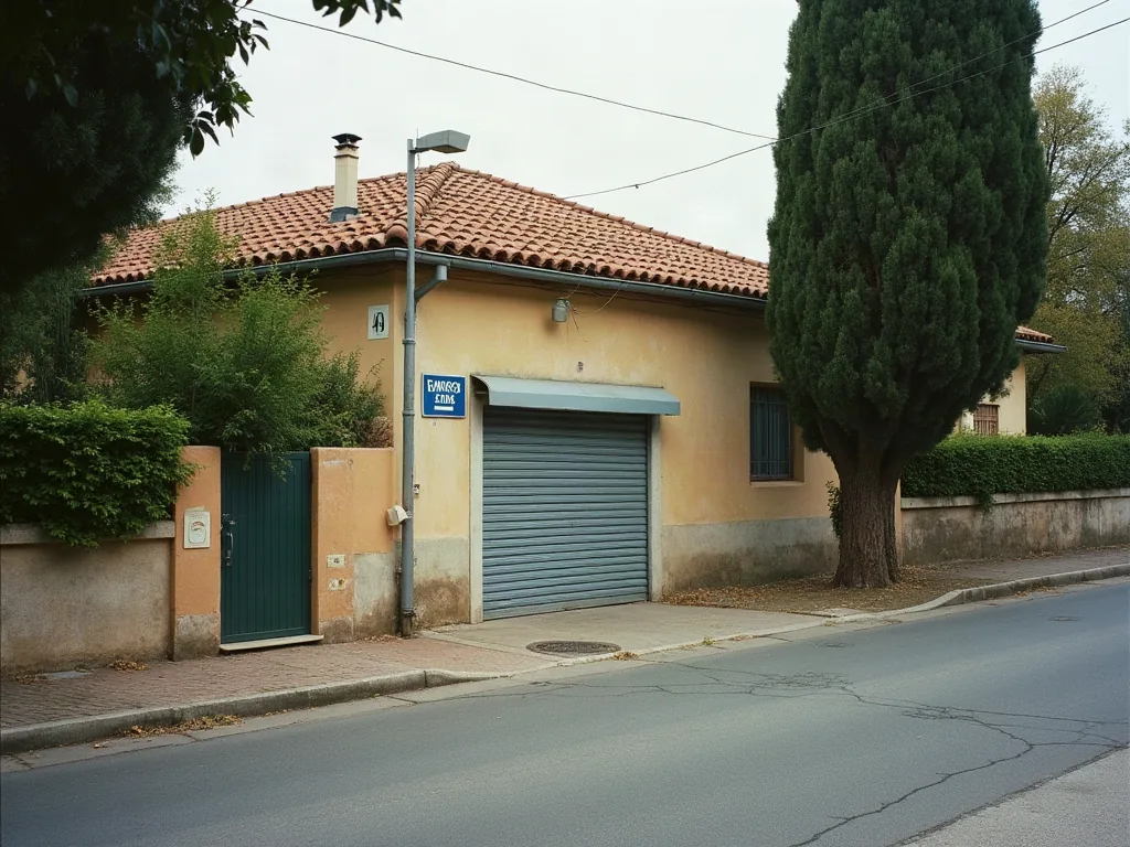 Aubagne : quels quartiers éviter avant d'acheter ou de louer ? Rue résidentielle calme d'un quartier d'Aubagne avec toits en tuiles provençales